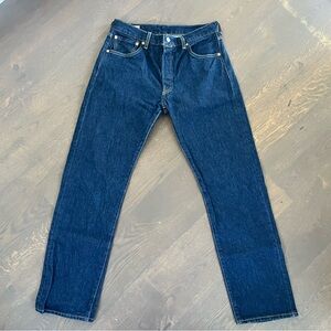 Levi's Dark Indigo Men's 501 ‘93 Straight Jeans size W32 L32